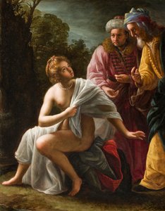 Susanna a starší, cca 1620 (olej na měděném panelu)